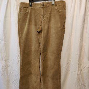 American Eagle Corduroy flared leg pants - Womens size 16 long tall stretch